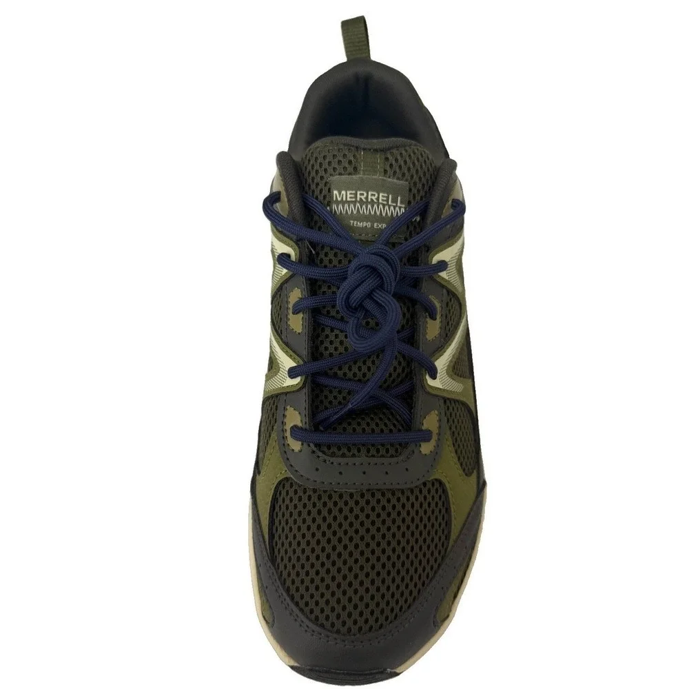 Merrell Men\'s Tempo EXP Low Waterproof Hiking Shoes - Olive Size 10.5 New Merrell Men main image 4